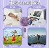 1pc Mini Portable Fan Handheld Fan - the Perfect Companion for Office, Outdoor, Travel, and Camping Adventures