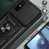 For Infinix GT 30 Pro 5G Case with Slide Camera Lid PC + TPU Kickstand Phone Cover