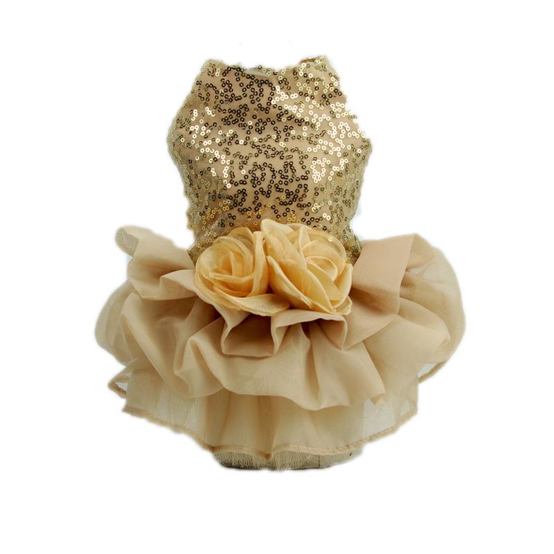 Black Dog Dress Princess Dress for Dog Lace Dog Wedding Dress Rose Flower Girl Dresses Party Dress Festival Clothes For Dogs