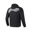 Li-Ning Minimalist Casual Comfortable Large Logo Hoodie Unisex Hoodies Black YWDU235-1