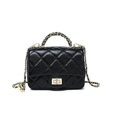 Bolsa da moda com corrente de diamantes Bolsa feminina Bolsa transversal Bolsa da moda para outono e inverno Bolsa de corrente Bolsa de ombro pequena