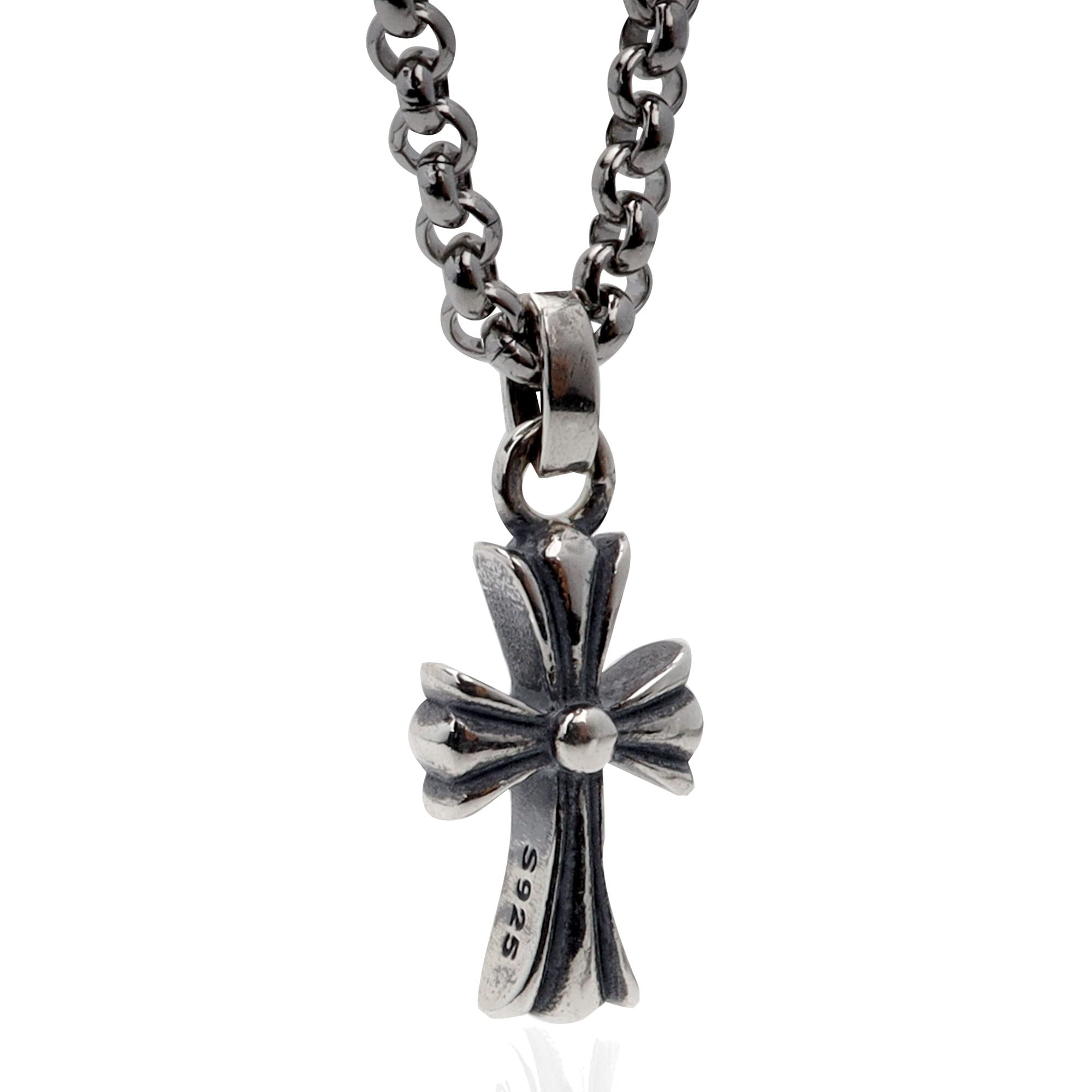 

Намисто Dawn Art зі срібла 925, 925 Baby Phat Pendant, срібний ланцюжок 316L, довжина 45 см [Dawn Art] у комплекті! срібний