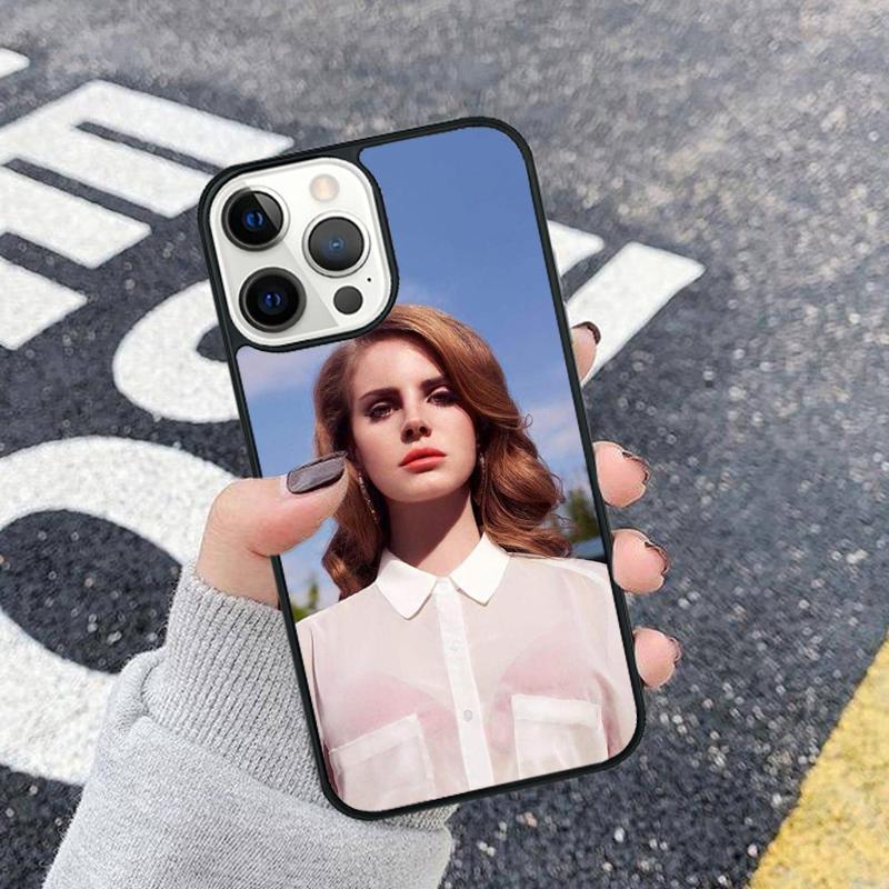 Custodia Cantante Lana Del Rey Per iPhone 17 Air 11 12 13 14 15 16 Pro Max Cover Per iPhone 17 Air 13 12 Max Plus 2020