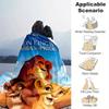 1pc, Lion King II Simba's Pride Home Decor Blanket, Living Room, or Travel, Soft Flannel Throw Blanket, Ideal for Couches