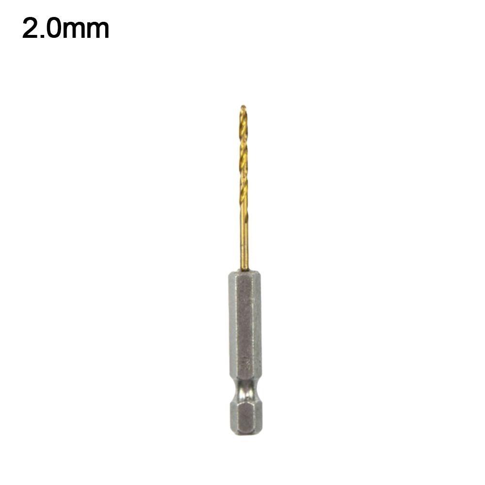 1.5-6.5mm Twist Drill Hexagonal Handle Drill Bit New Drilling Tool