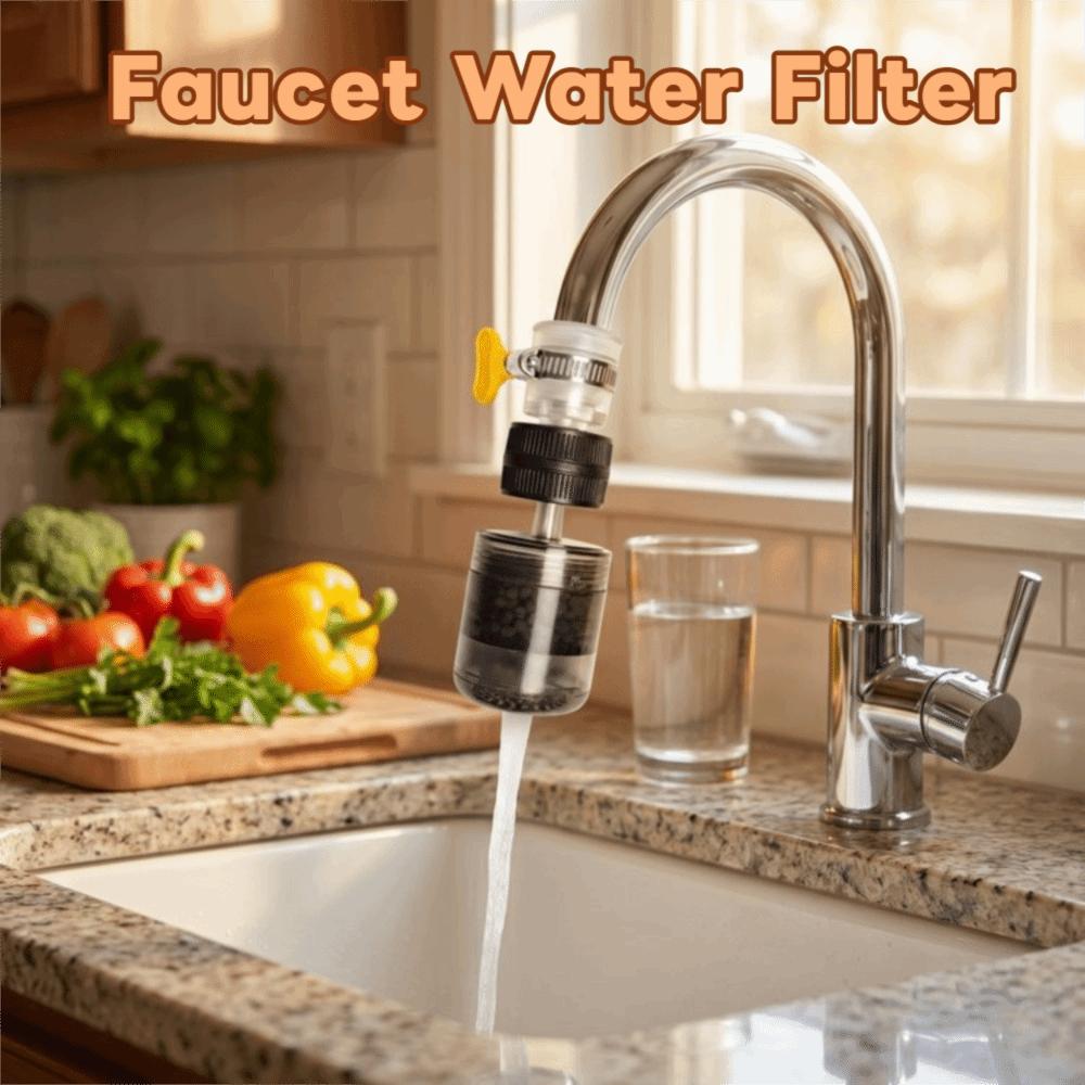 Anti-Splash Kitchen Tap Filter Nozzle Kitchen Faucet Water Purifier  Washing Vegetable Fruit