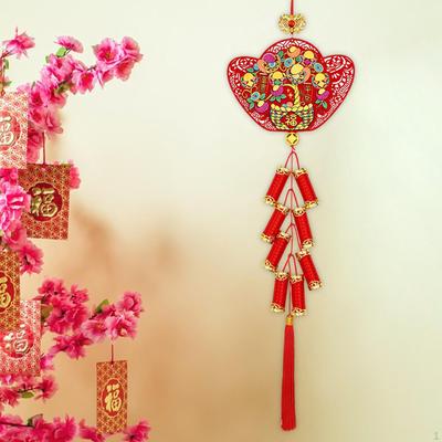 Year Pendant Decorations Decorative Feng Shui,2024 Spring Festival Fortune