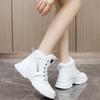 Sneaker Damen Casual High Schuhe Damen Winter Warme Schuhe Dicke Sportschuhe