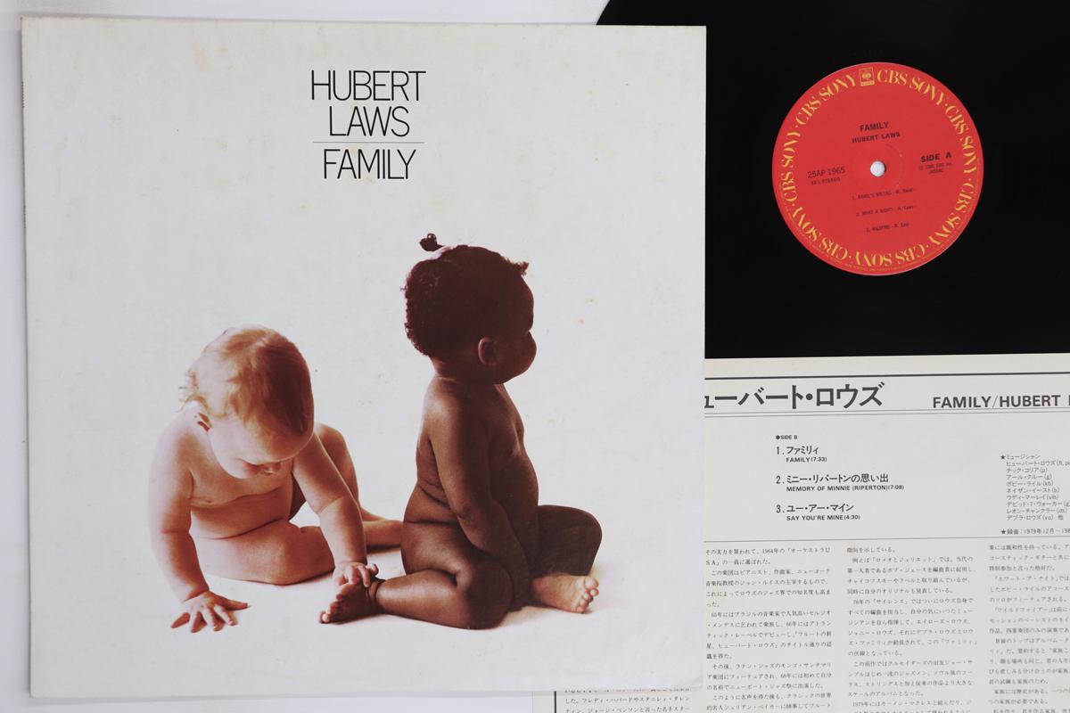 

LP Record HUBERT LAWS Family 25AP1965 CBS SONY 1980 Japan Jazz Used
