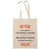 Tote Bag - PLANETEE - An Equally Great Aline - Fairtrade Cotton - Reusable - Printed In France