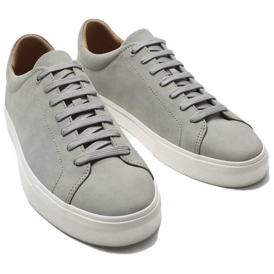 Zara Pu Simple Versatile Low-Top Sneakers Men Sneakers Gray 12200520-38