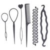 Hair Styling Tools Set DIY Braiding Braider Accessories Hairpin Twist Bun Barrettes Clips For Women Hairdressing