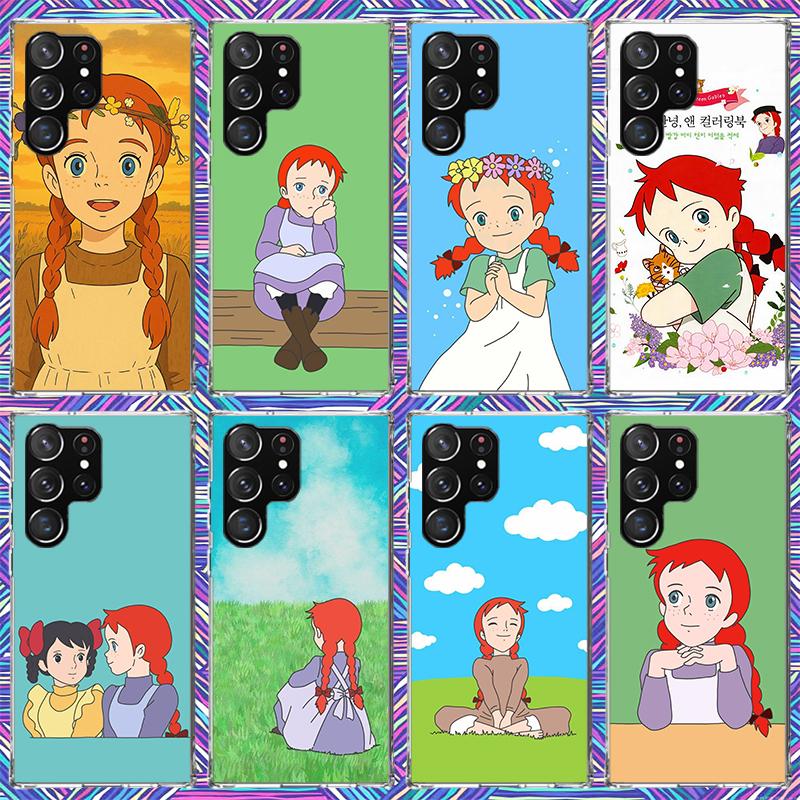 A-Anne Of Green Gables Shirley Phone Case For Samsung Galaxy S23 S24 S25 Edge S26 Ultra S22 + S21 Plus S20 FE Cover Silicone Pri