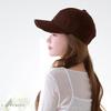 Hanahana15 Cap Chocolate Women's Men's 55-60cm