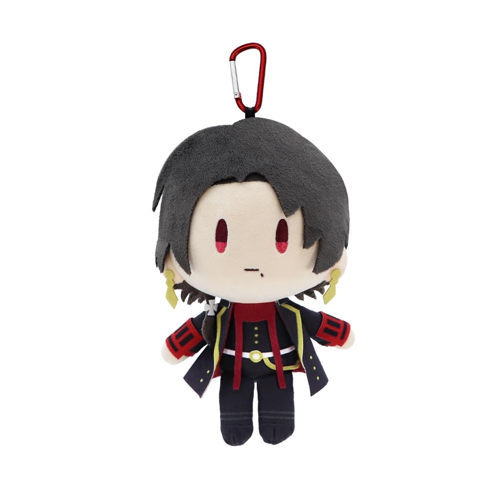 Furyu Minna No Kuji Touken Ranbu ONLINE Oban Sanpo ~Oban Kuji~ A Prize: Kashuu Kiyomitsu Oban Plush Toy with Carabiner