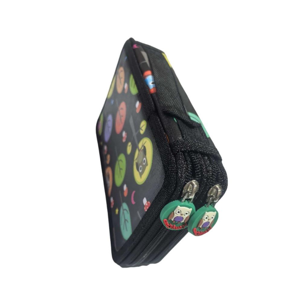 32/52/72 Hole Sketch Pencil Case Cartoon Paintbrush Organizer Art Supplies Organization