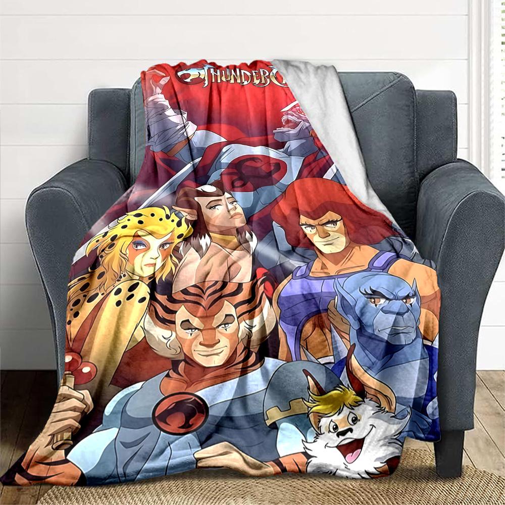 1pc Thundercats Blanket Versatile for Couch, Office Bed 80x120cm