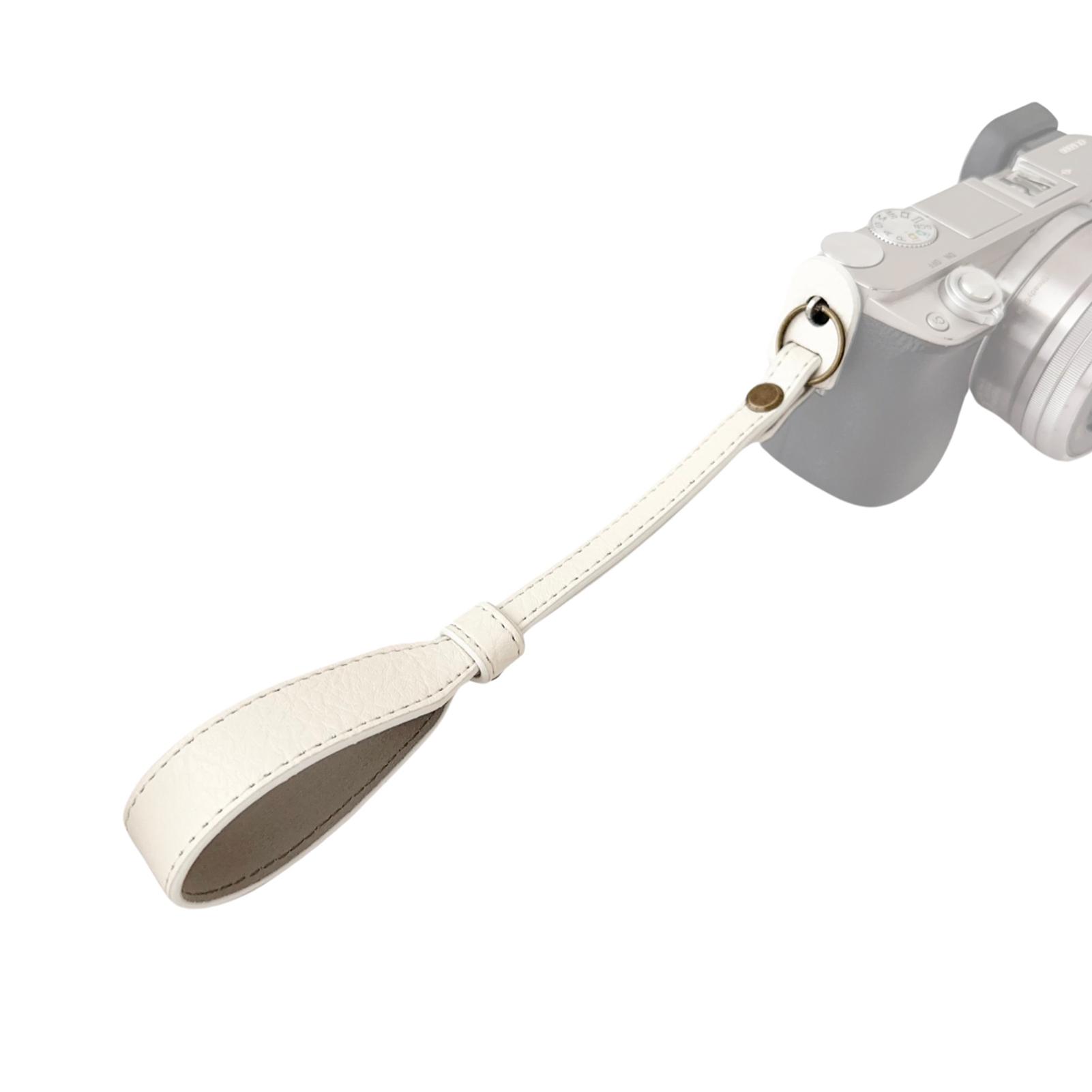 Универсальный ремешок для камеры, синтетический кожаный ремешок для замены ремешка для камеры белый