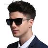Polarized Sunglasses Men Square Mirror Blue UV400 Lens Male Classic Sun Glasses Summer  Driving Shades gafas de sol mujer