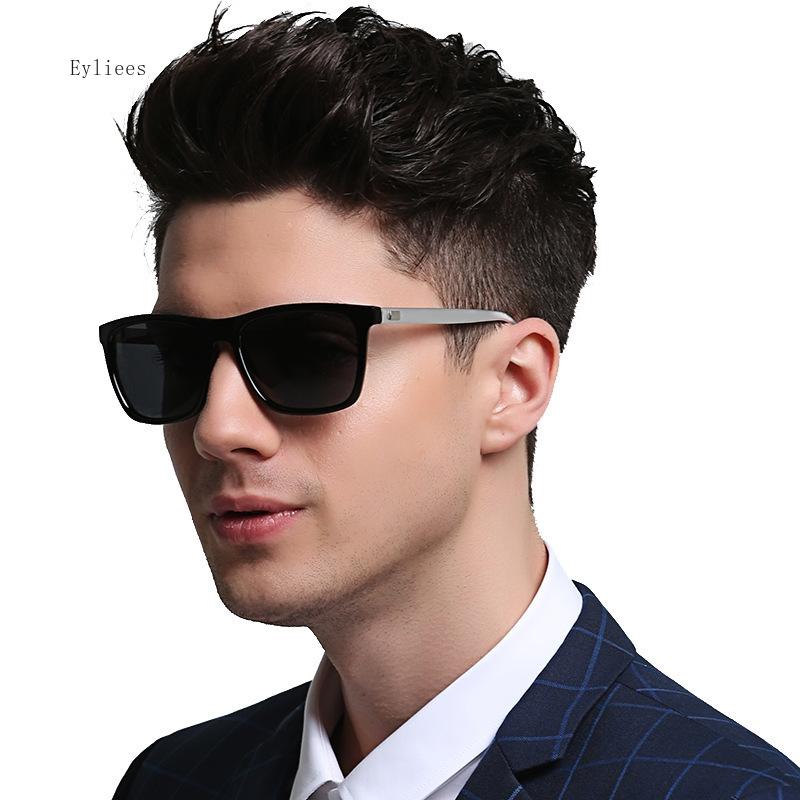 Polarized Sunglasses Men Square Mirror Blue UV400 Lens Male Classic Sun Glasses Summer  Driving Shades gafas de sol mujer