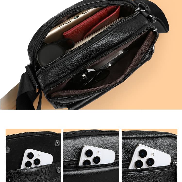 New Men's Business Shoulder Bag Messenger Bag