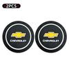 QAR3  1/2Pcs Car Auto Water Cup Slot Non-Slip Mat Water Cup Bottle Holder Mat For Chevrolet Colorado Cruze Spark Captiva Malibu Aveo