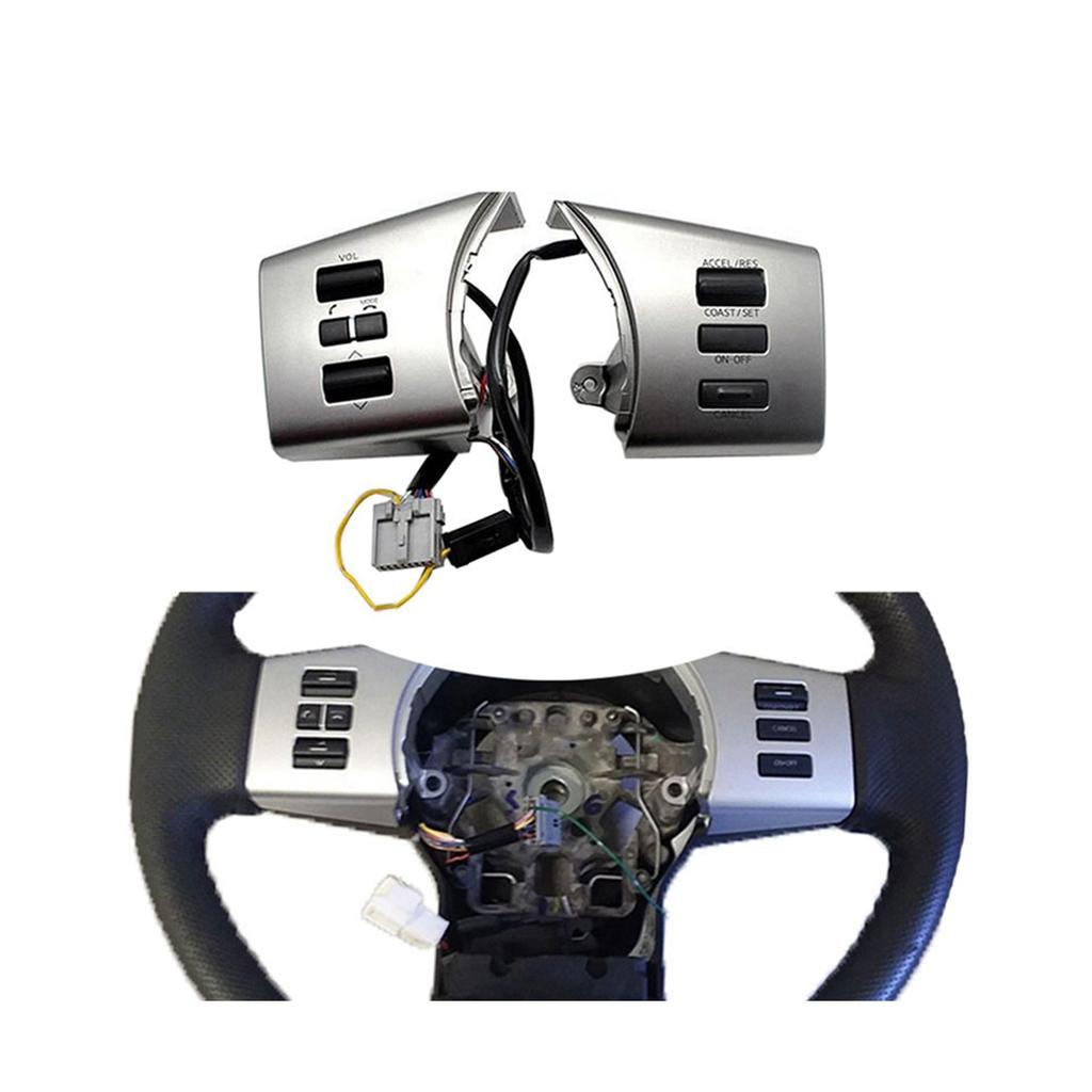 48430-ZL91C Car Steering Wheel Cruise Control Button Volume Control Switch for Nissan Navara Frontier Pathfinder 05-12