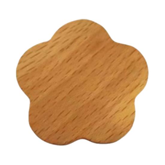 

Wooden Wall Hook Lightweight Adhesive Hook with Natural Wood Grain Design Hook for Items Kids Schoolbags Hats Scarves Flower