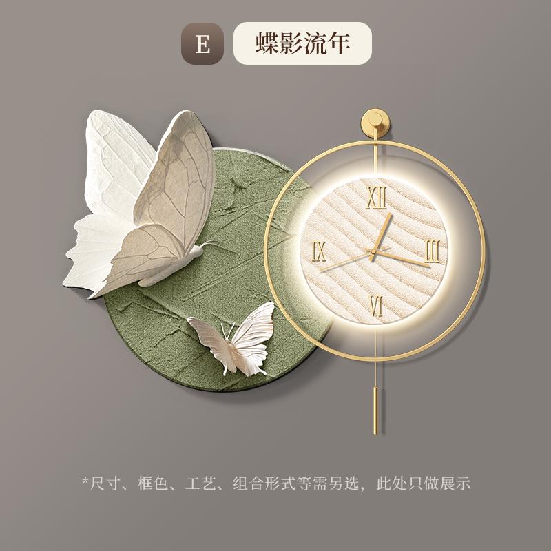 

Minimalist Modern Wall Clock Classic Design Designer Nordic Unusual Wall Clock Restaurant Round Reloj De Pared Household Goods (as the picture,50and50cm)