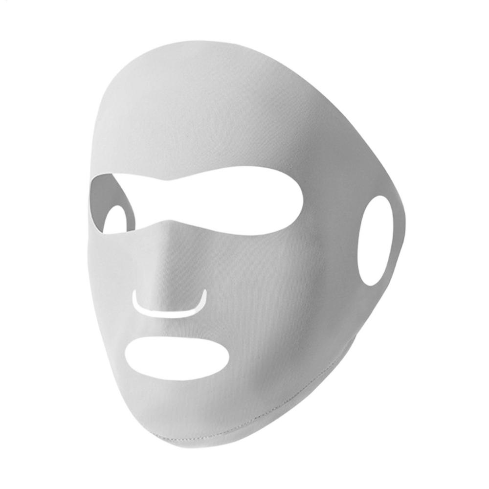 Full-face Sun Mask UV Protection Mask Ice Silk Sunscreen Mask Breathable Lightweight Cycling Face Mask Anti-UV Face mask светло-серый