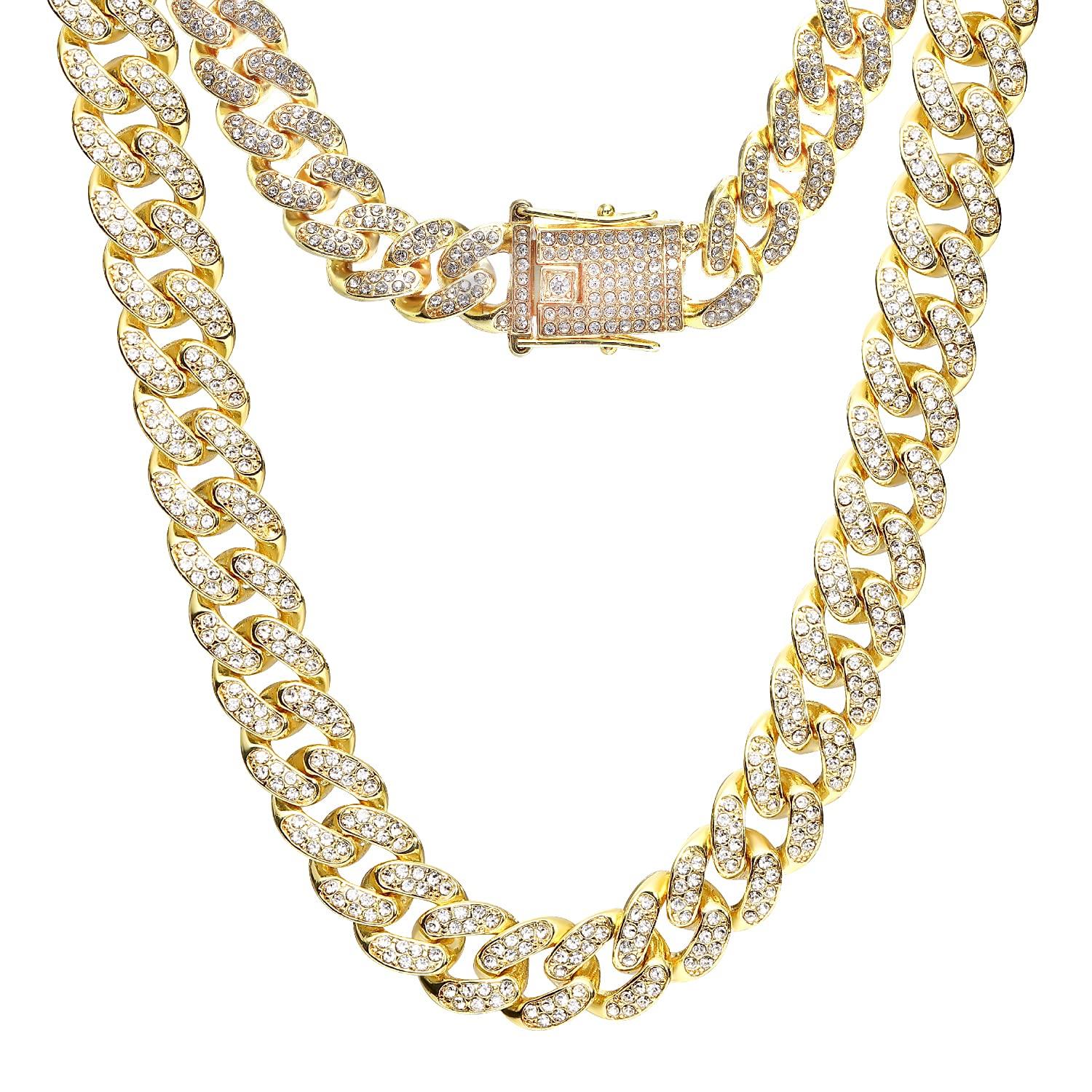 

Ожерелье Kihei Цепочка 12 мм Серебро Золото Подарок [Ibeat9] Мужская (12мм46см, золото)