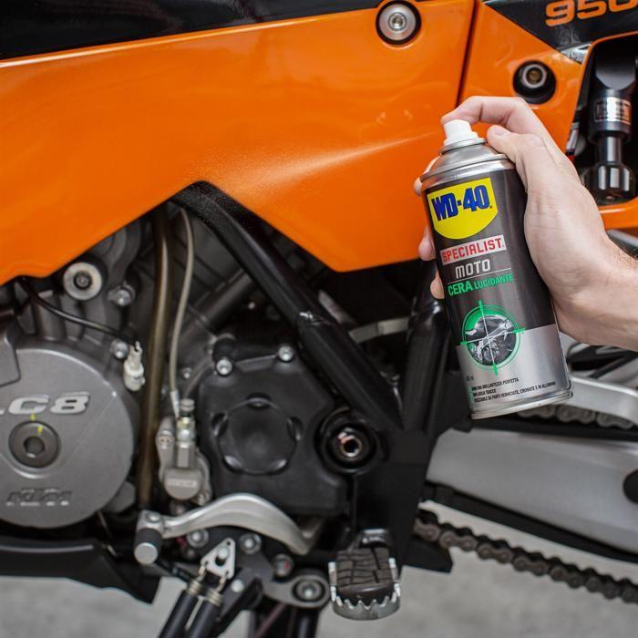 Glanzwachs für Motorrad WD40 400ml