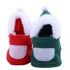 Bird Santa Claus Hoodie Funny Christmas Small Pet Costume Xmas Parrot Apparel