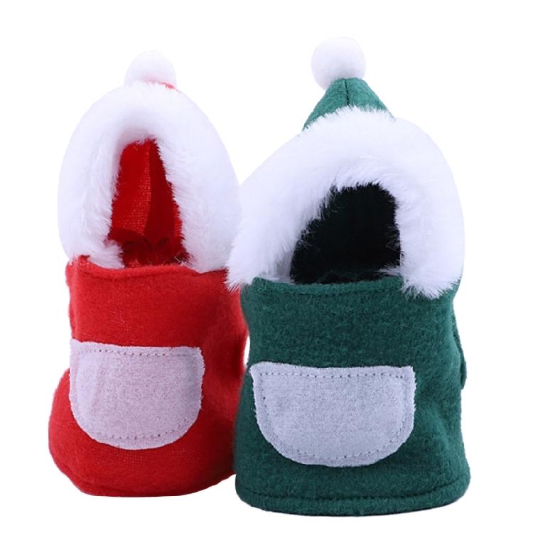Bird Santa Claus Hoodie Funny Christmas Small Pet Costume Xmas Parrot Apparel