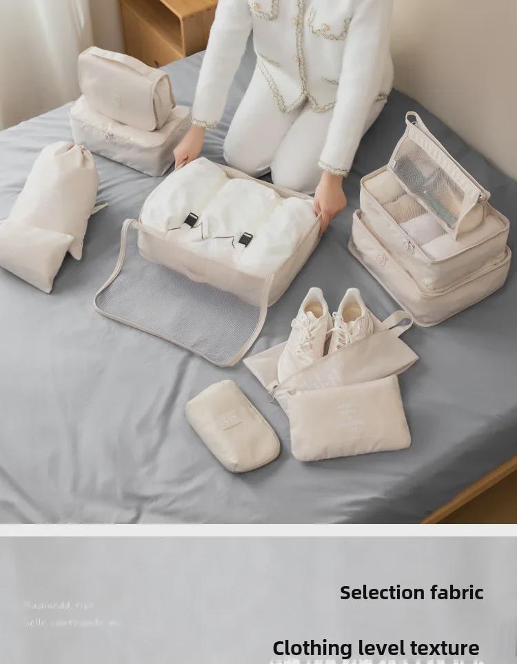 Portable Travel Suitcase and Clothing Storage Organizer for Underwear and Clothes