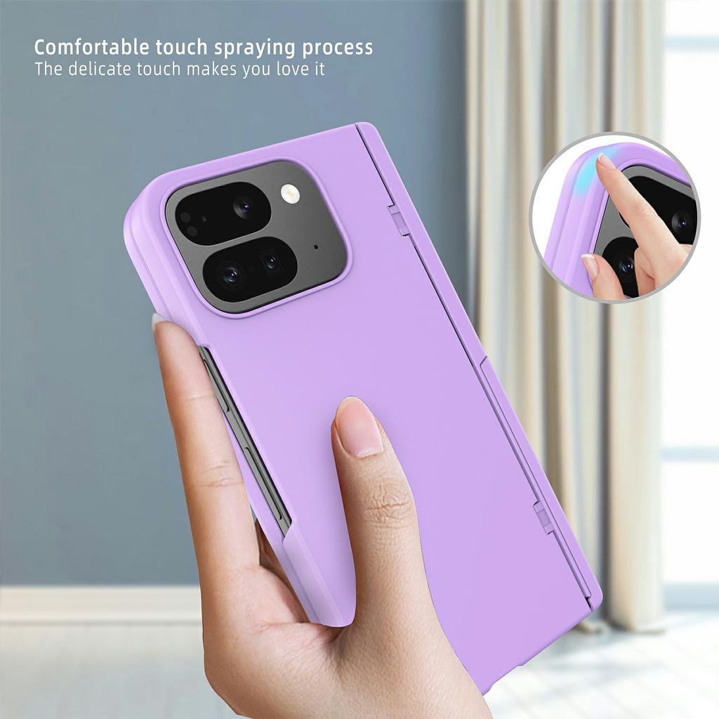 For Google Pixel 10 Pro Fold Case Kickstand Hard PC Phone Cover with Screen Film