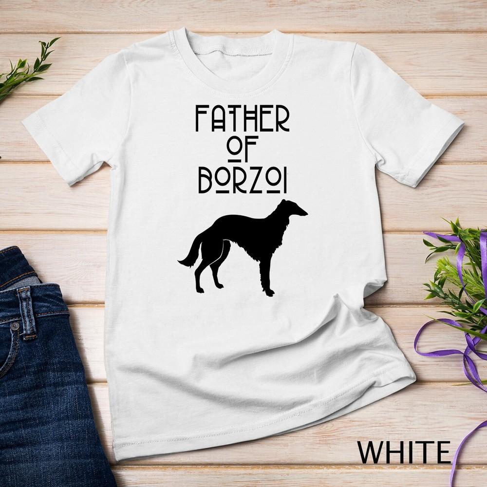 

Father Of Borzoi ACR187a Dog Premium Unisex T-shirt 4XL