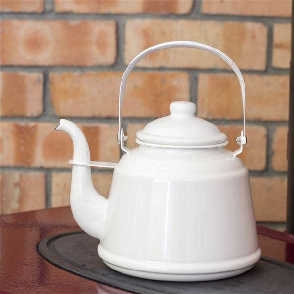 

[Сделано на заказ] Голландский Западный Японский Оригинальный Ретро Эмалированный Чайник Белый RTK-01