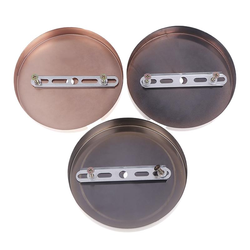 150Mm Ceiling Rose 15Cm Ceiling Canopy Iron Ceiling Plate Metal Lamp Base Modern Pendant Light Ceiling Lamp Round Lamp Base Diy