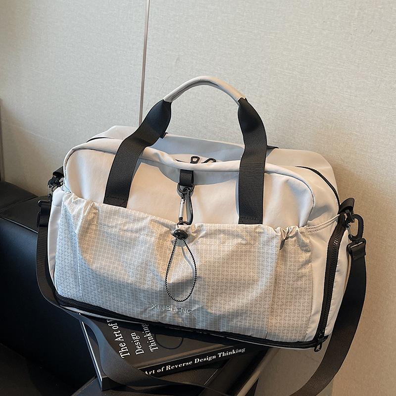 Large-capacity Short-distance Travel Bag Female Portable Wet and Dry Separation Sports Fitness bagTravel Waiting for Delivery Storage Luggage Bag Male
