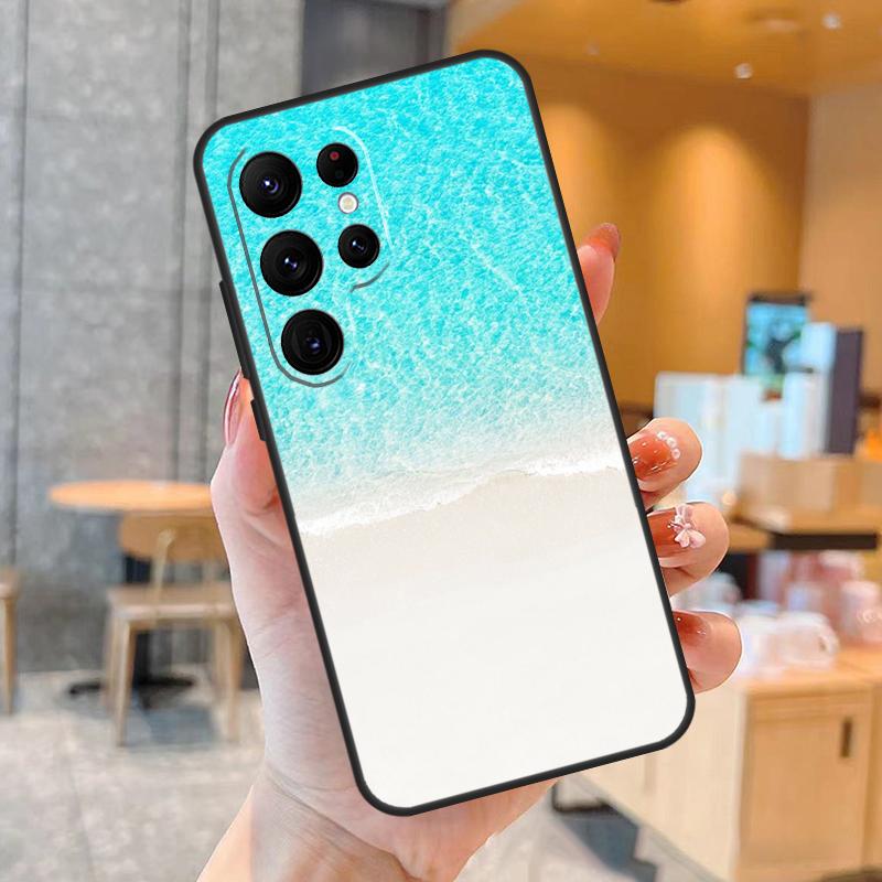 

Blue Ocean Waves Sea For Samsung Galaxy S20 FE S21 FE S22 S23 Ultra S8 S9 S10 Plus Note 20 Ultra Phone Case Galaxy S23