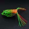 5Pcs/Set 6cm Fishing Artificial Lifelike Lure Wobbler Frog Shaped Fish Bait