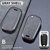High-End Metal Protective Shell for Peugeot 307/308/408 Key Cover - Full Coverage with Buckle