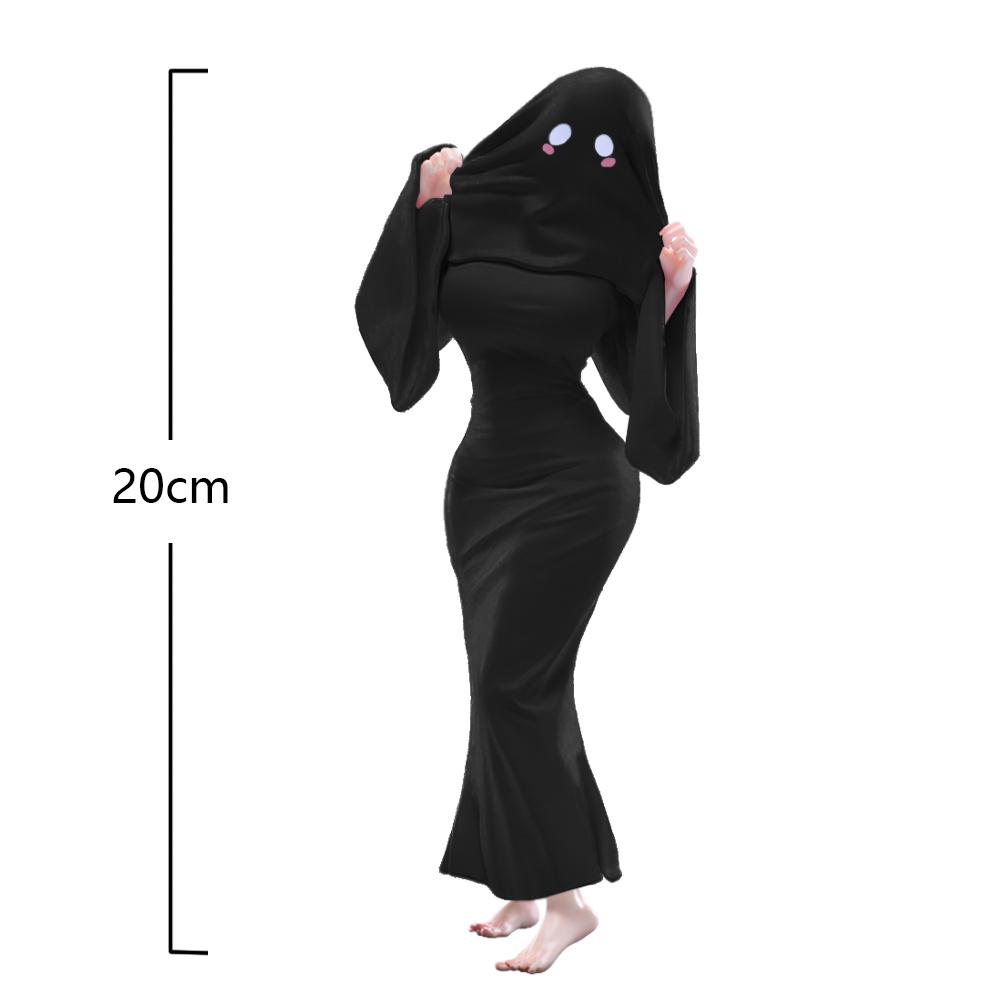 Illustration Anime Ghost Girl Figure Halloween uniform Ghost Action Figure Sexy Girl Figure Adult Collectible Model Toys Gifts