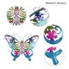 Large 3D Courtyard Hanging Sculpture Metal Butterfly Wall Art Garden Decorative