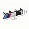 BVYD9 3D ABS Car Front Grille Emblem Sticker, BMW M Series Badge Decal for E46 E36 E34 F10 E90 M1 M2 M3 M4 M5 M6 M7 M8, Automotive Ext