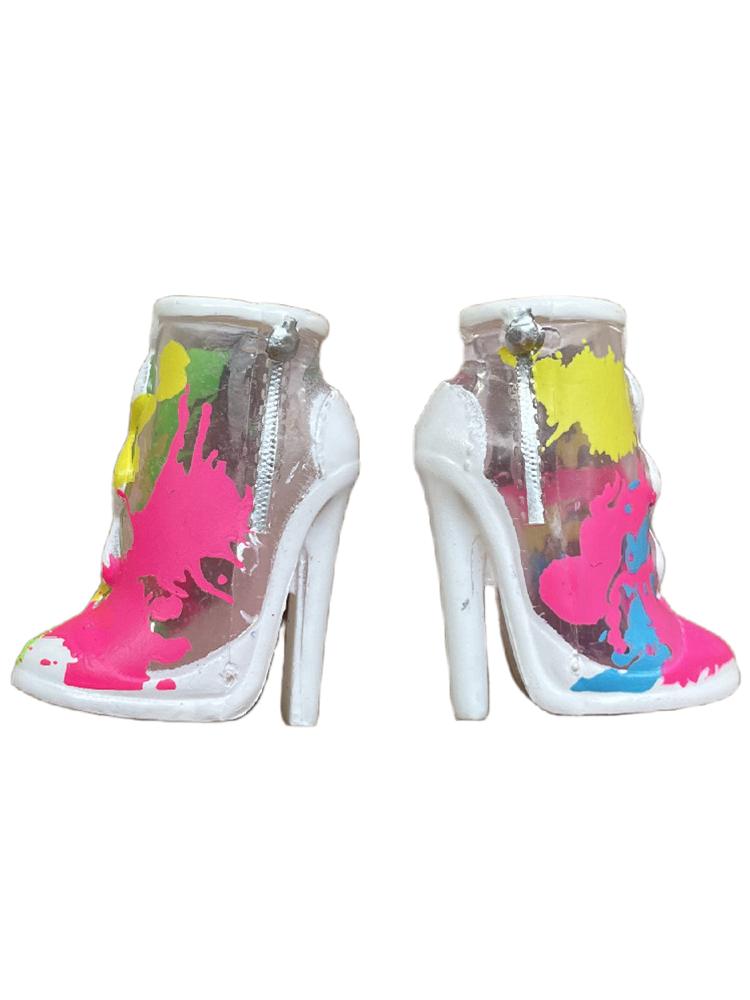 Original Rainbow Big Sister Doll Shoes Accessories Girls Doll High-Heels Martin Boots Casual Wearing Dressing Toy Parts