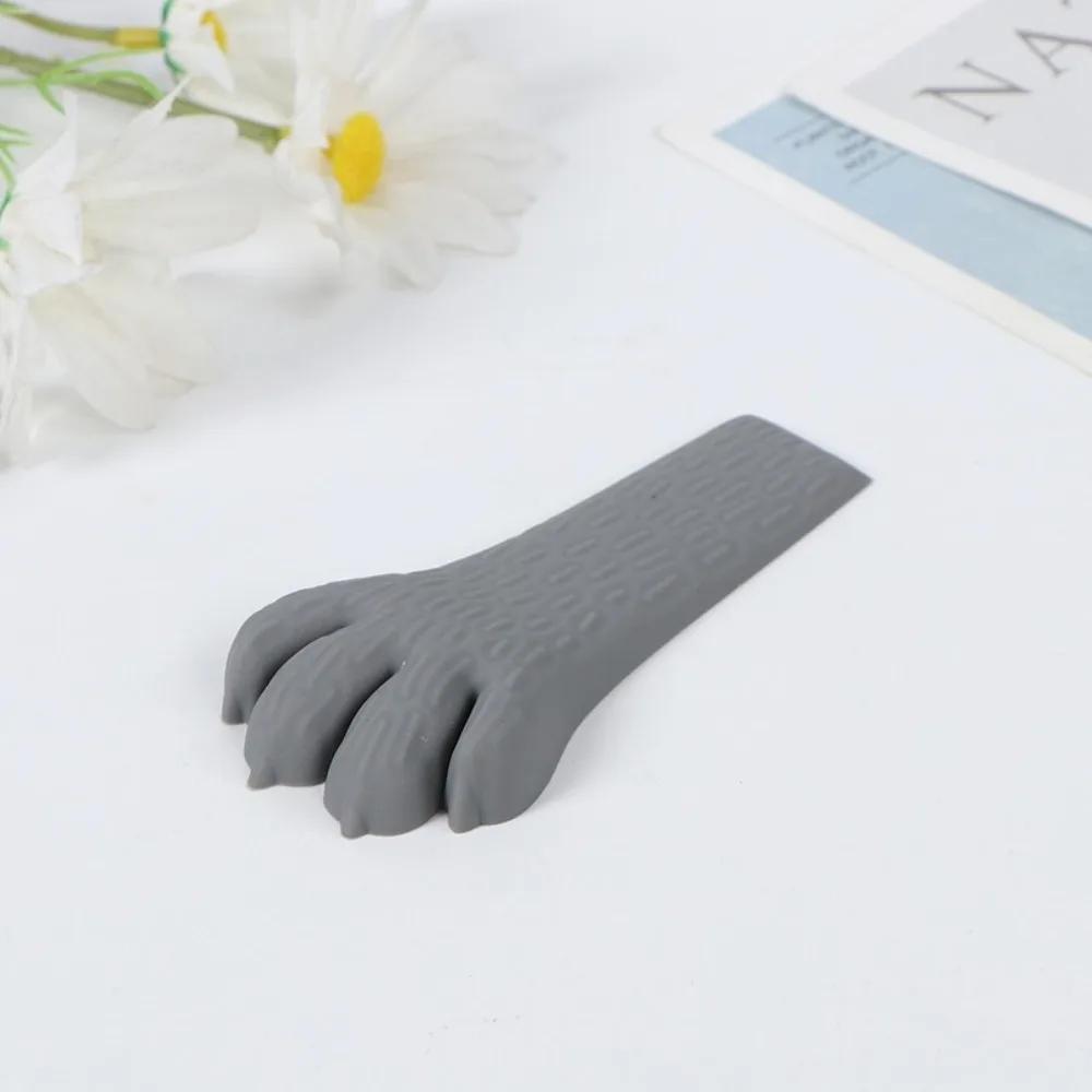 Langlebige tragbare Kunststoff-Türstopper Nicht-rutschfeste Basis Keilform Türblock Keil Langlebige Puffer Strapazierfähiger Türstopper