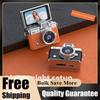 Retro Mini Keychain CCD Camera with 180° Flip Screen Digital Camera Portable Sports Camera for Kid Outdoor Travel Photography