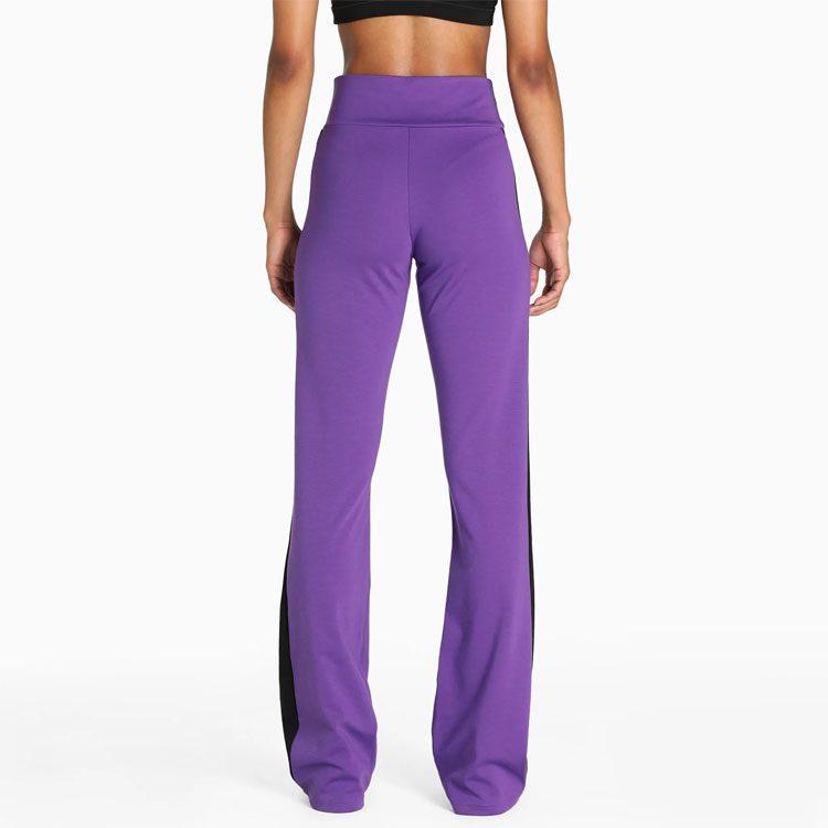 PUMA X DUA LIPA Casual Pants Women's Dark Purple Red 536629-90